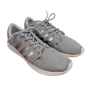 ADIDAS Cloudfoam Gray/Silver Sneakers 11 Women's HWA 1Y3001 Cushioned Comfort
